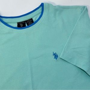 U.S. Polo Assn T Shirt Men’s Large Short Sleeve Slim Fit‎ Cotton